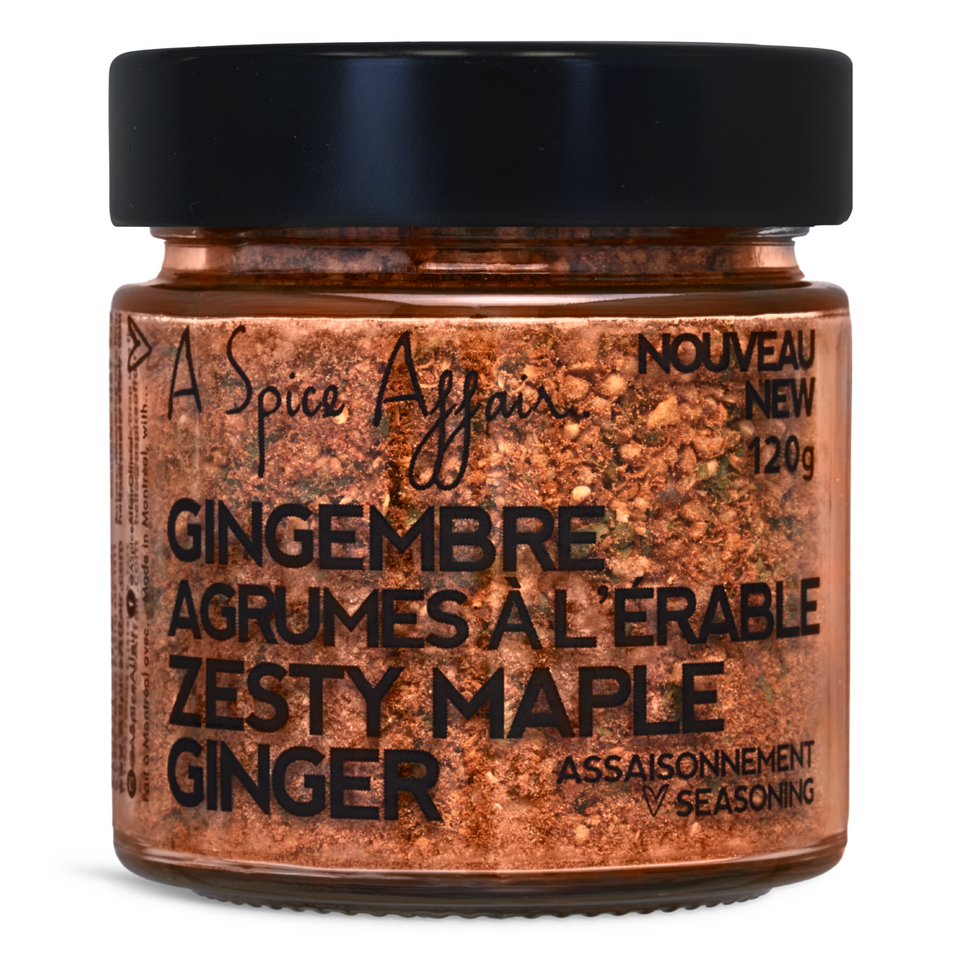 ZESTY MAPLE GINGER SEASONING 120 G (4.2 oz)