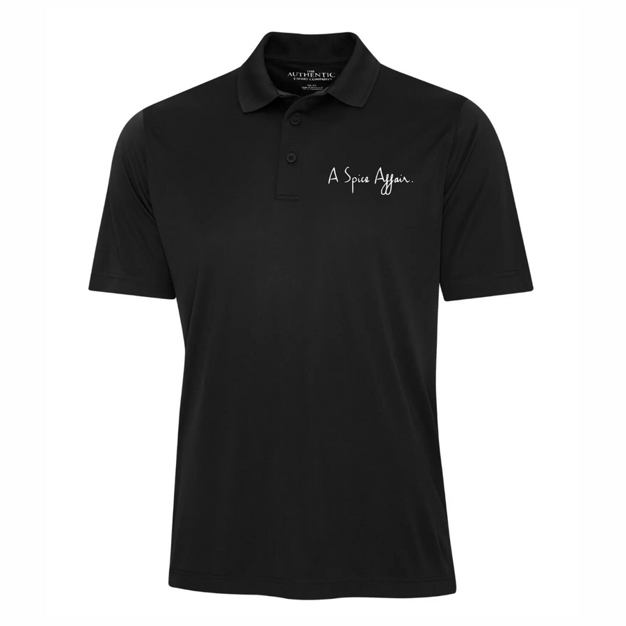 Polo Noir pour Homme La Bande Épicée A Spice Affair