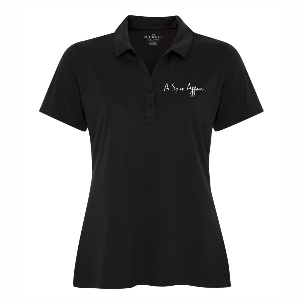 Women’s Black Polo Spice Swag A Spice Affair