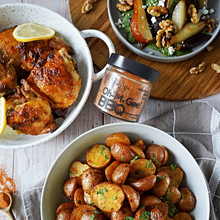 Load image into Gallery viewer, 4-Pack with 3-in-1 Measuring Spoon: Dip &amp; Sizzle Collection *PREORDER*