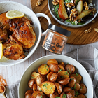 4-Pack with 3-in-1 Measuring Spoon: Dip & Sizzle Collection *PREORDER*