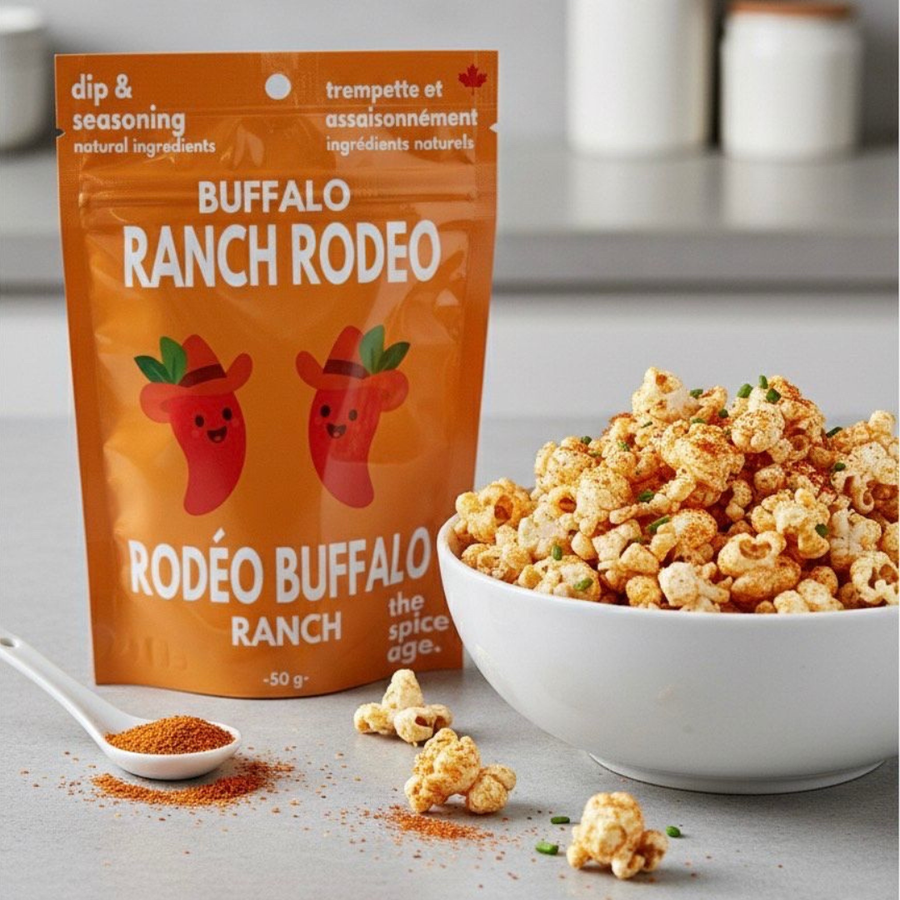 THE SPICE AGE BUFFALO RODEO RANCH DIP AND SEASONING 50 G