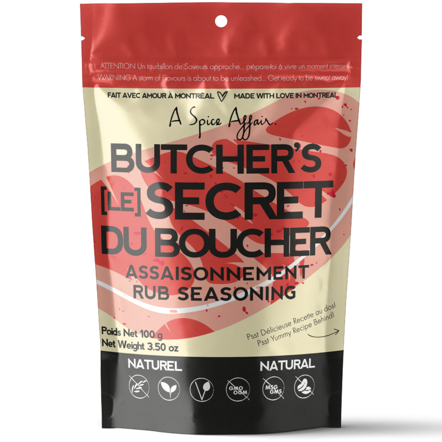 BUTCHER'S SECRET SEASONING 100 G (3.5 oz) POUCH