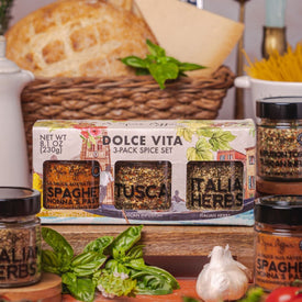 DOLCE VITA ITALIAN 3-PACK SPICE SET (8.11 oz)