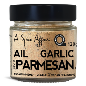GARLIC PARMESAN STYLE VEGAN SEASONING 120 G (4.2 oz)