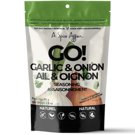 GO! GARLIC ONION SEASONING 80 G