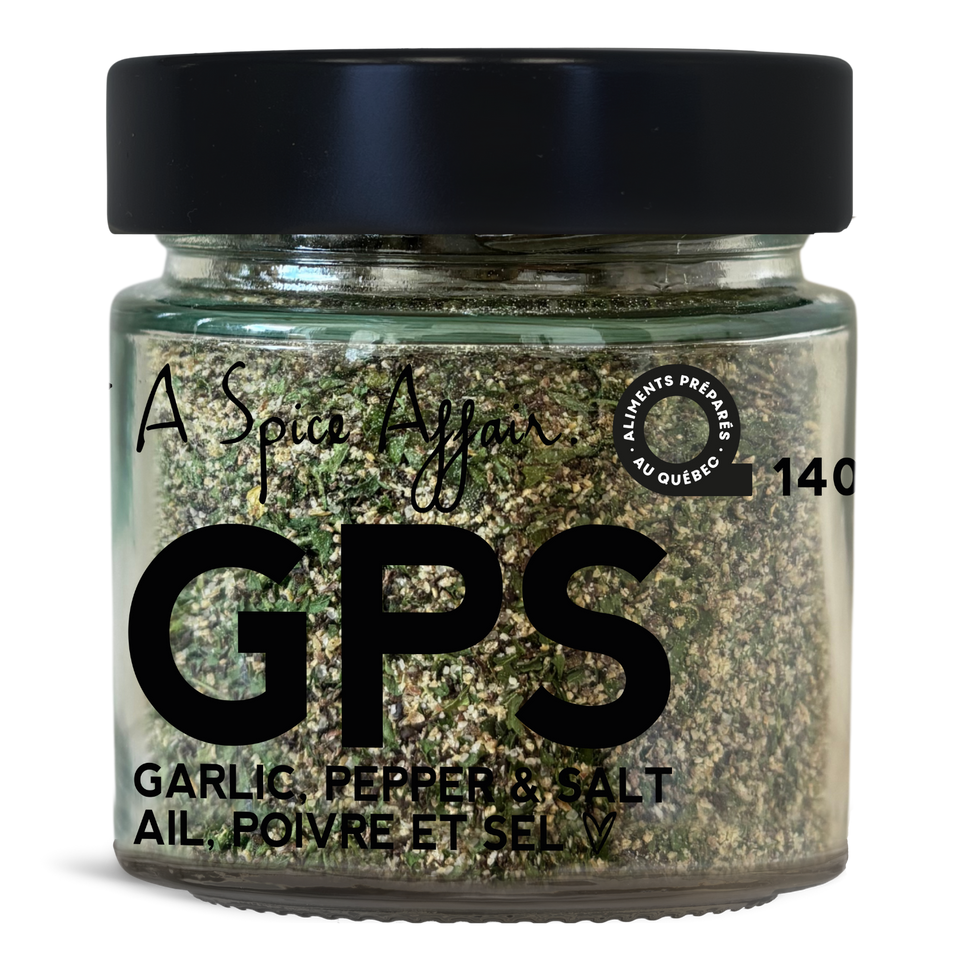 ASSAISONNEMENT GPS - Ail, Poivre et Sel 140 G (5 oz)
