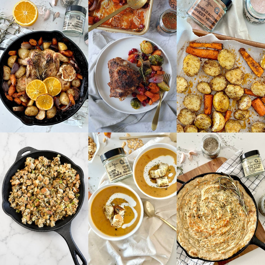 HOLIDAY SPICE COLLECTION – ASSORTMENT OF 6 HOLIDAY SPICE BLENDS