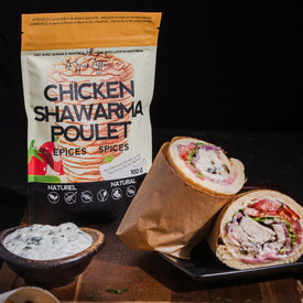 SHAWARMA CHICKEN SPICES 100 G (3.5 oz) POUCH