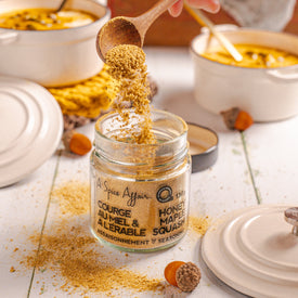 ASSAISONNEMENT COURGE AU MIEL ET À L'ÉRABLE 130 G (4,6 oz)