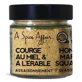 ASSAISONNEMENT COURGE AU MIEL ET À L'ÉRABLE 130 G (4,6 oz)