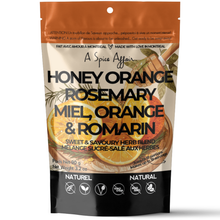 Charger l'image dans la galerie, ASSAISONNEMENT MIEL, ORANGE &amp; ROMARIN 90 G