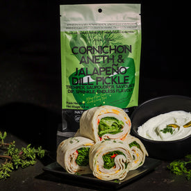 ASSAISONNEMENT ÉPICÉ CORNICHON ANETH & JALAPEÑO 80 G (2,8 oz) SACHET
