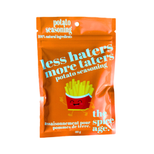 Charger l'image dans la galerie, THE SPICE AGE 6-PACK LESS HATERS, MORE TATERS POTATO SEASONING (60 G)