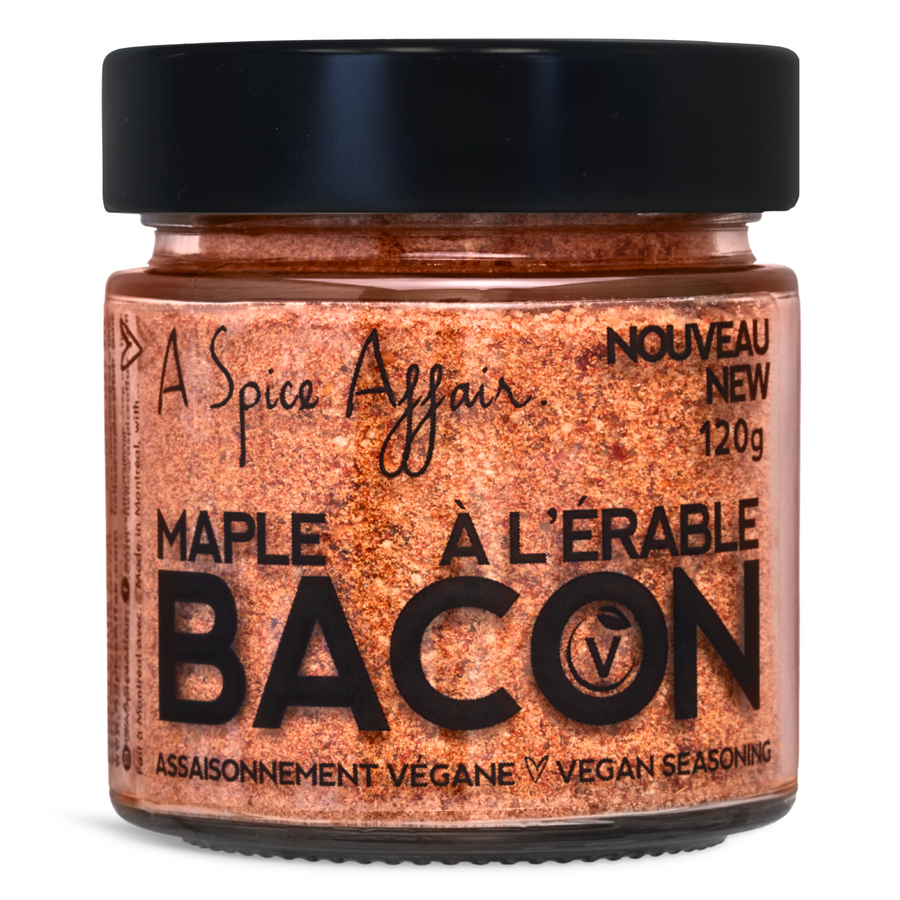 ASSAISONNEMENT BACON VÉGANE À L'ÉRABLE 120 G (4,2 oz)