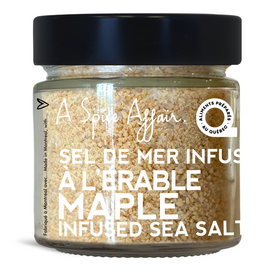 MAPLE INFUSED SEA SALT 180 G (6.3 oz)