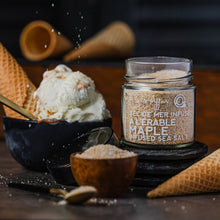 Load image into Gallery viewer, MAPLE INFUSED SEA SALT 180 G (6.3 oz)