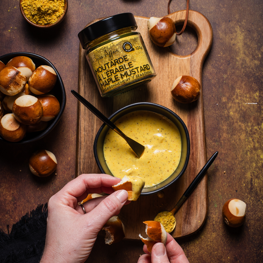MAPLE MUSTARD SEASONING 120 G (4.2 oz)