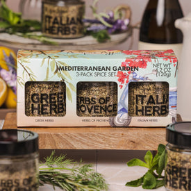MEDITERRANEAN GARDEN 3-PACK SPICE SET (4.23 oz)
