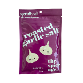 THE SPICE AGE 6-PACK ROASTED GARLIC SALT (80 G)