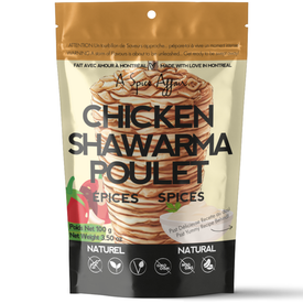 SHAWARMA CHICKEN SPICES 100 G (3.5 oz) POUCH