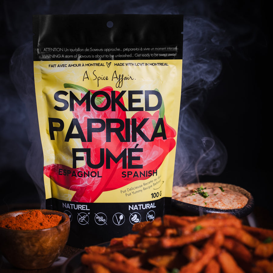 PAPRIKA FUMÉ (ESPAGNOL) 100 G (3,5 oz) SACHET