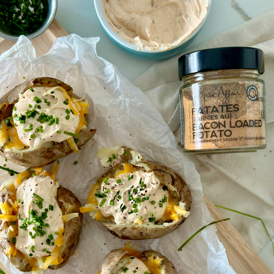 BACON LOADED POTATO VEGAN SEASONING 100 G (3.6 oz)
