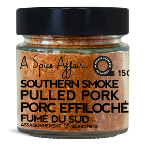 ASSAISONNEMENT PORC EFFILOCHÉ FUMÉ DU SUD 150 G (5,3 oz)