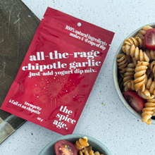 Charger l'image dans la galerie, THE SPICE AGE 6-PACK ALL-THE RAGE CHIPOTLE GARLIC DIP 60 G (2.1 oz)