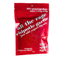 Charger l'image dans la galerie, THE SPICE AGE 6-PACK ALL-THE RAGE CHIPOTLE GARLIC DIP 60 G (2.1 oz)
