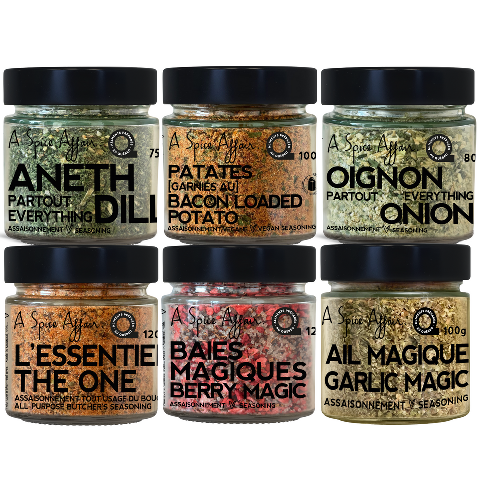 THE STARTER SIX 6-PACK SPICE SET