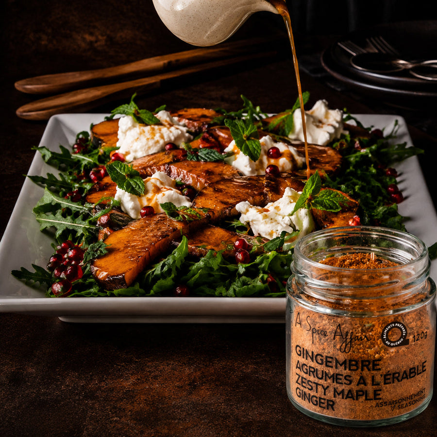 ZESTY MAPLE GINGER SEASONING 120 G (4.2 oz)