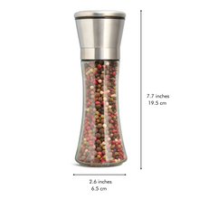 Load image into Gallery viewer, FIVE PEPPERS &amp; SEA SALT GRINDER SET