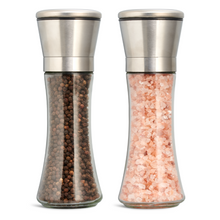 Load image into Gallery viewer, BLACK PEPPER &amp; PINK SALT GRINDER SET