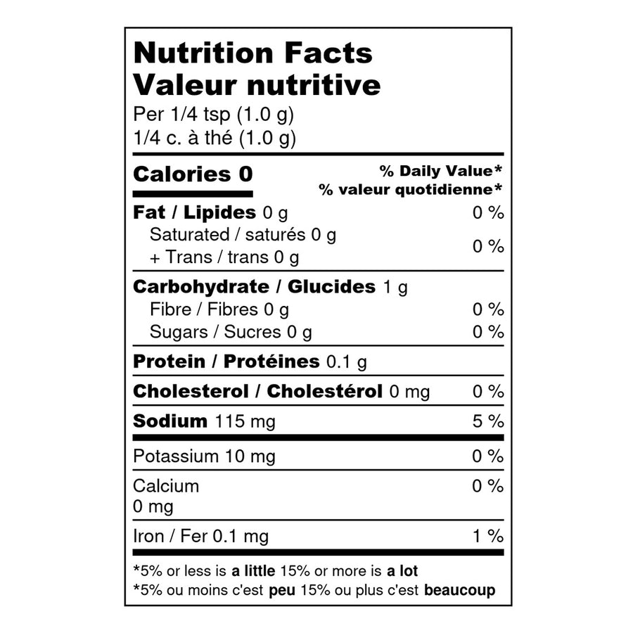 ASSAISONNEMENT POULET ET CÔTES LEVÉES 120 G (4,2 oz)