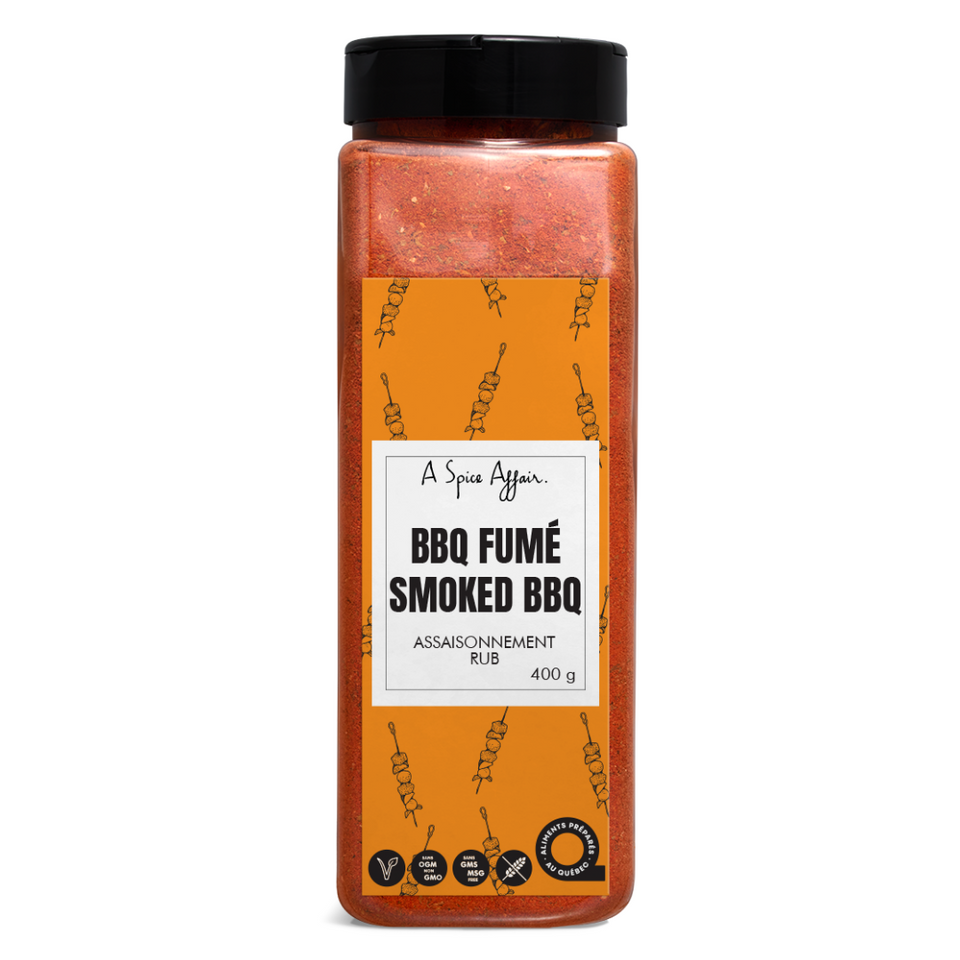 SMOKED BBQ SEASONING 400 G (14.1 oz)